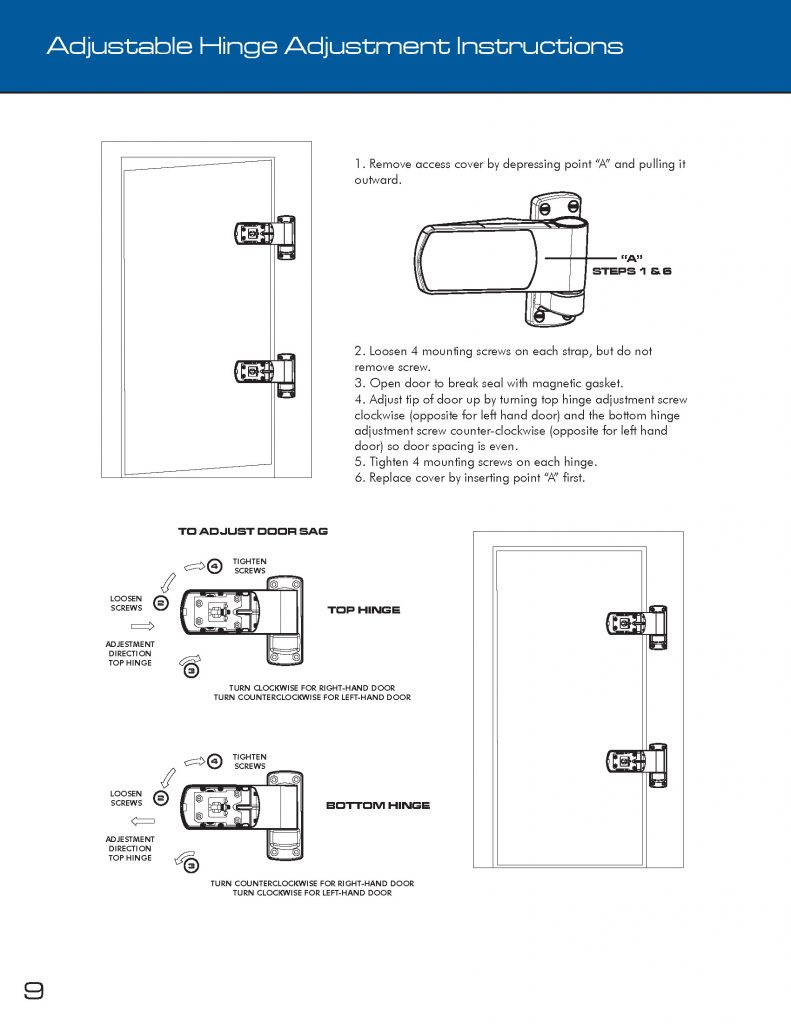 Installation Guide | U.S. Cooler Walk-ins