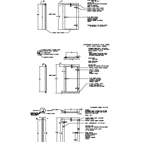 Flush Mount & Overlap | U.S. Cooler Walk-ins